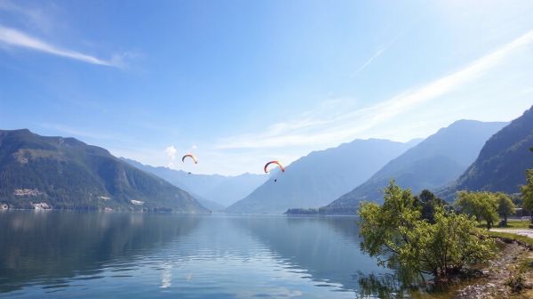 Top expériences de saut en parachute à Annecy à ne pas manquer